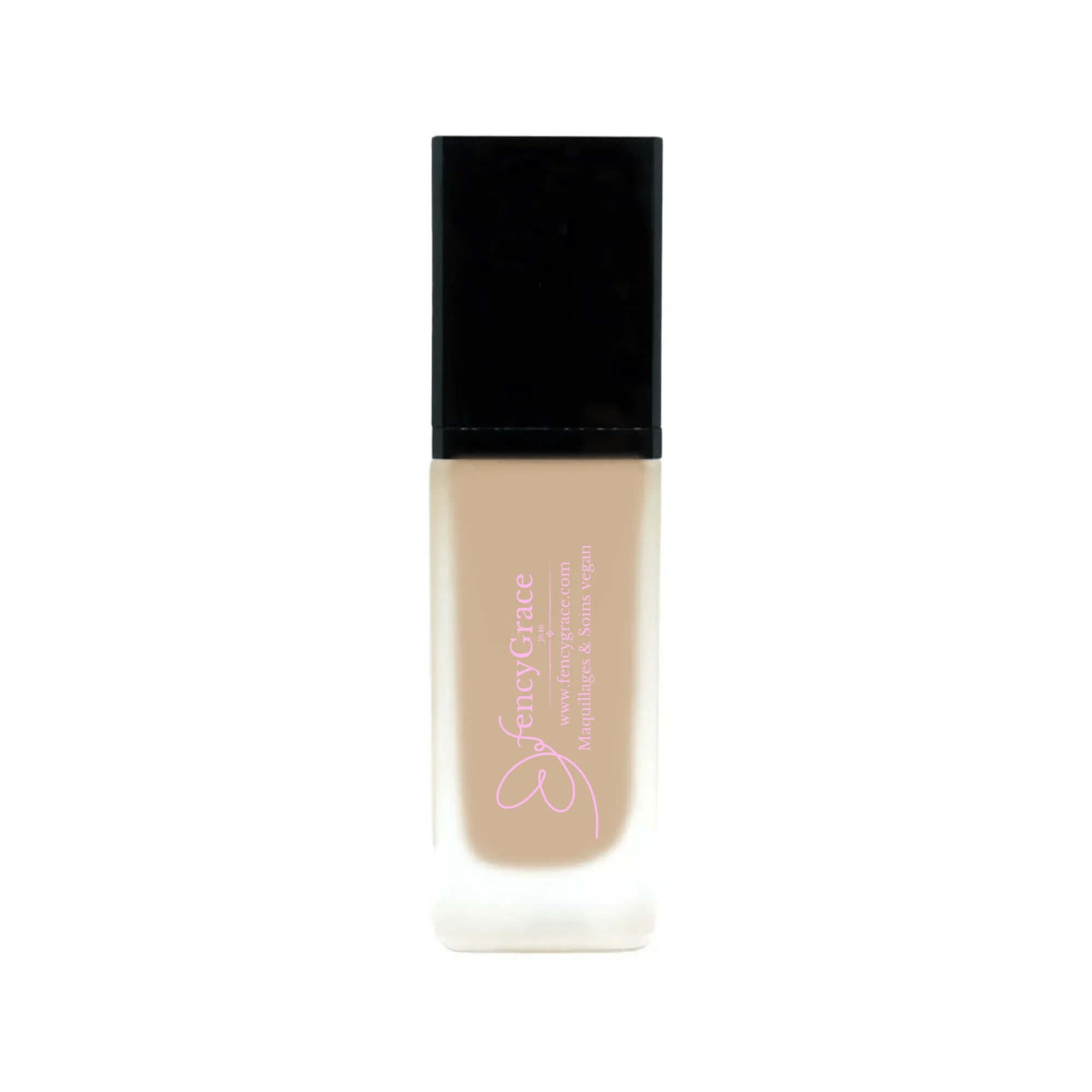 FencyGrace Hydrating Vegan Foundation – Lea 100, Natural Coverage & Radiant Finish