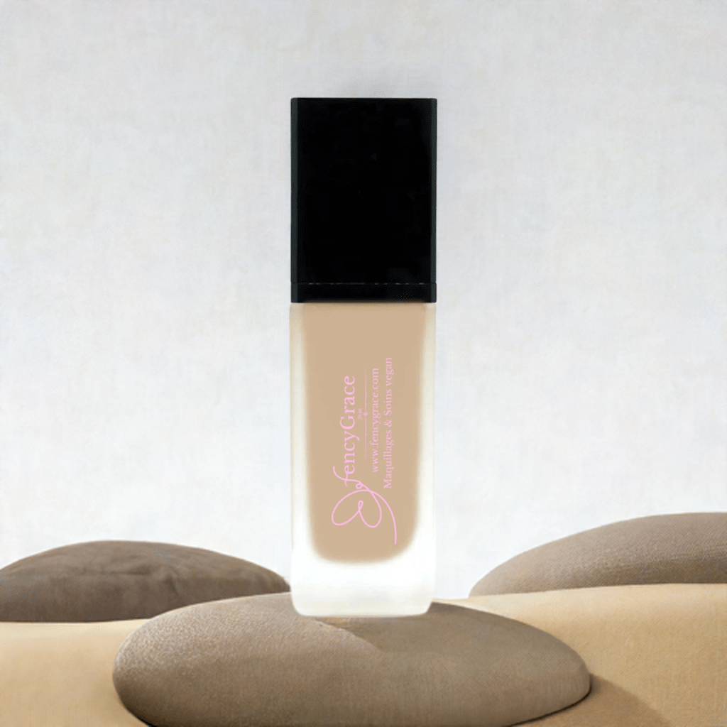 FencyGrace Hydrating Vegan Foundation – Lea 100, Natural Coverage & Radiant Finish