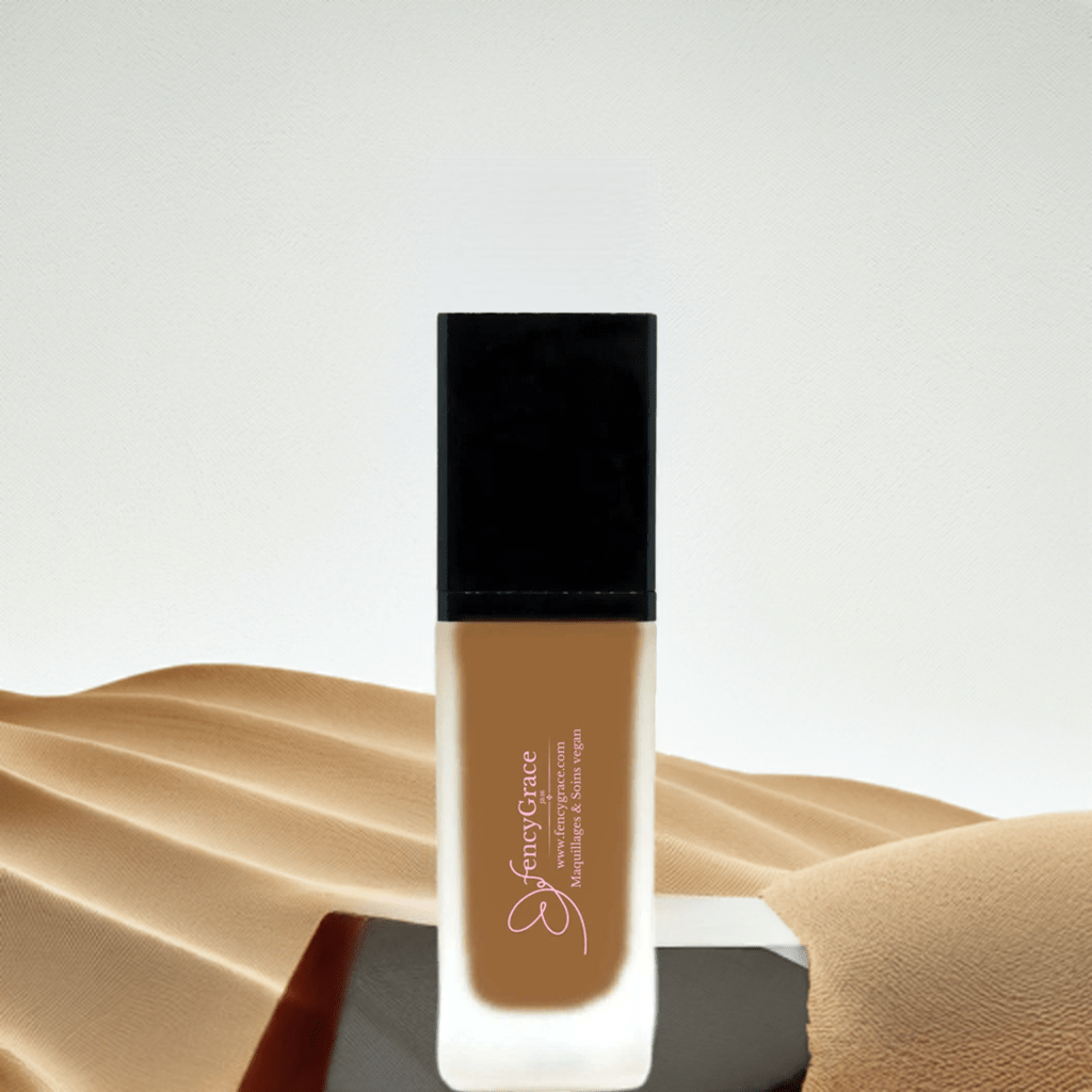 FencyGrace Hydrating Vegan Foundation – Naomi 128, Natural Coverage & Radiant Finish