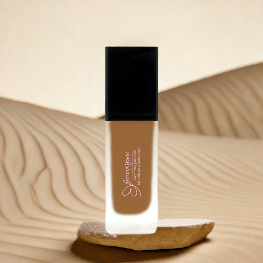 FencyGrace Hydrating Vegan Foundation – Naomi 128, Natural Coverage & Radiant Finish