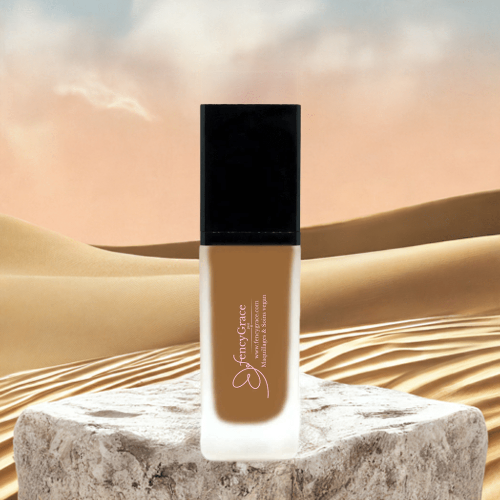 FencyGrace Hydrating Vegan Foundation – Naomi 128, Natural Coverage & Radiant Finish