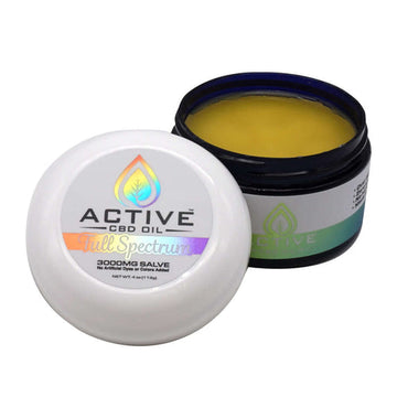 CBD Active Full Spectrum CBD Salve - 3000 mg - 4 oz - Free Shipping