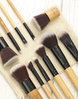 The Sustainable Makeup Brush Set 11-Piece