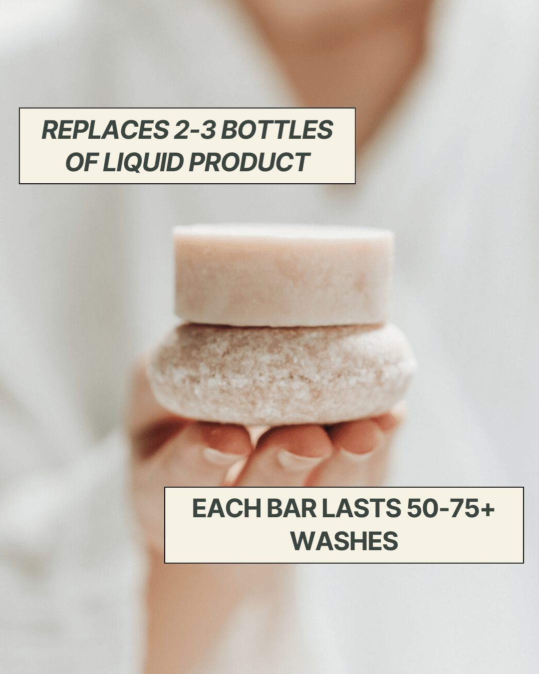 Hair Care Duo – Shampoo Bar & Conditioner Bar Set