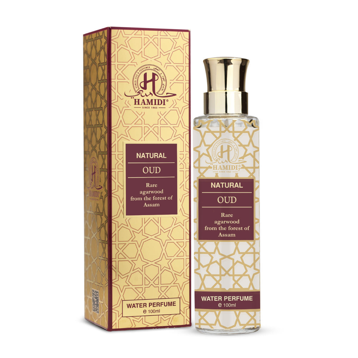 Natural Oud Water Perfume – Bold & Luxurious Non-Alcoholic Fragrance
