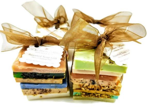 Yellow Shadow Vegan Soap Soap Sampler Soap Samples Soap Gift Essential Oil Soap Handmade Soap Bar