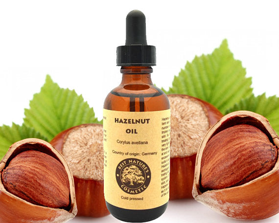 Hazelnut Oil Best Natures cosmetic Pure Undiluted Cold Pressed.