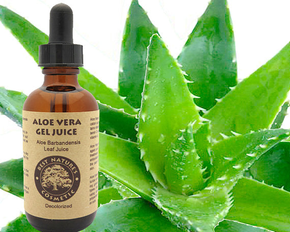 Yellow Poppy Pure Aloe Vera Juice For Use in Toners After Sun Spray Perfect For Acne And Other Skin Blemishes