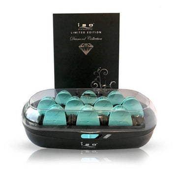 10pc Pearl Ceramic Hot Roller Set | Styler