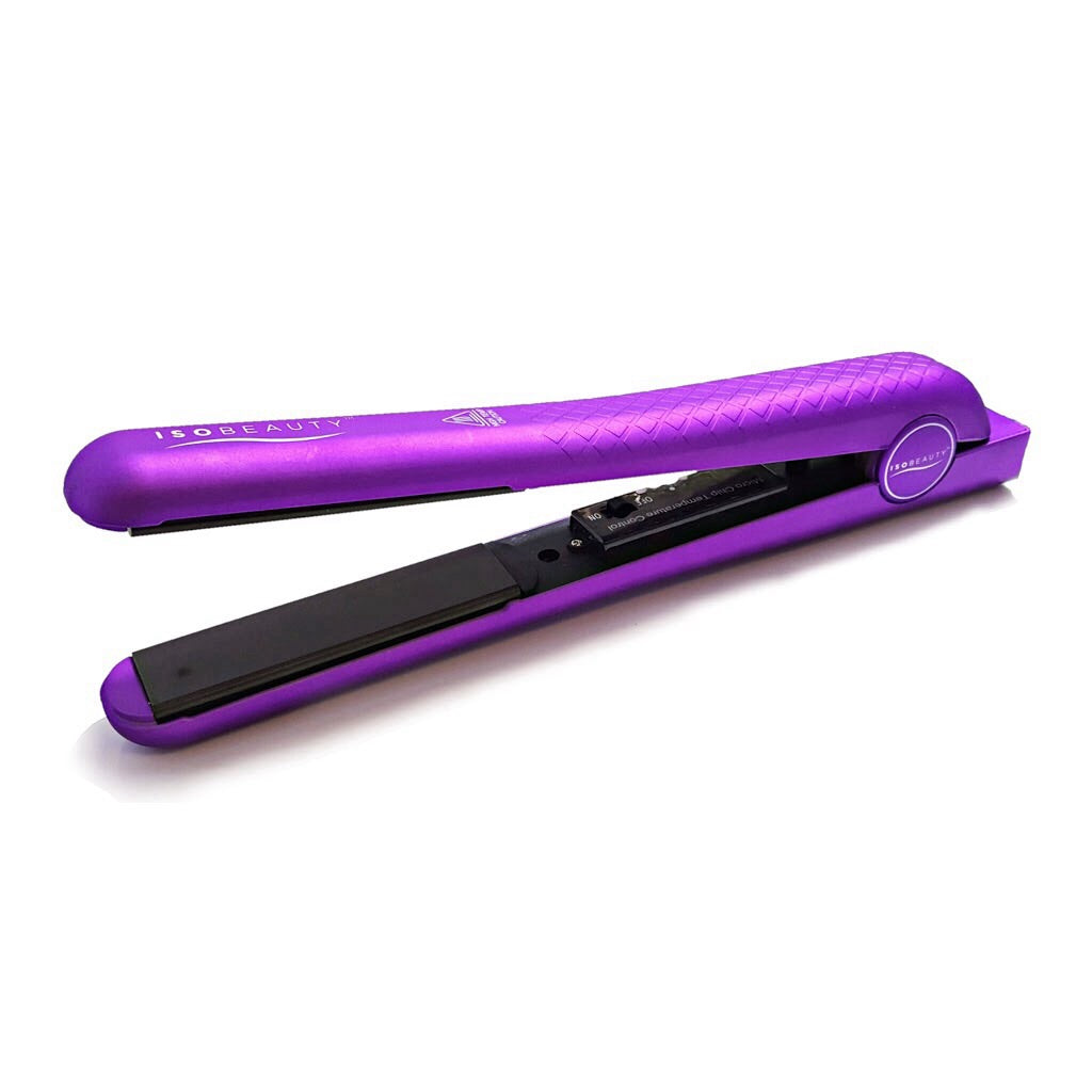 1.25 Ceramic Plates Temp Control Soft Touch Material Magnet Box Diamond Collection | Flat Iron