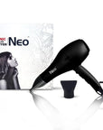 1875W DC Motor Hair Dryer: 3x Airflow & Heat Settings, Cool Shot, Soft Touch, Magnet Box