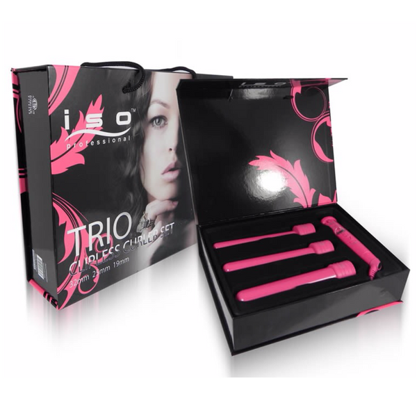 Ultimate Precision: 19mm, 25mm, 32mm Flat Iron Bundle with LCD Temp Control, Cool Tip & Magnet Box