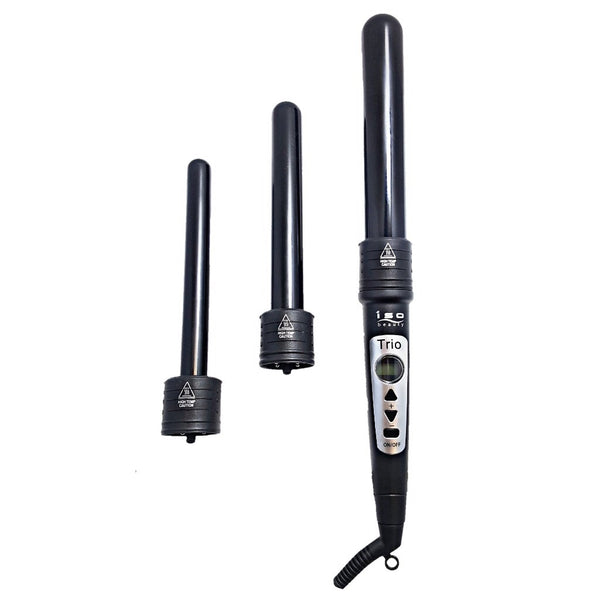 Ultimate Precision: 19mm, 25mm, 32mm Flat Iron Bundle with LCD Temp Control, Cool Tip & Magnet Box