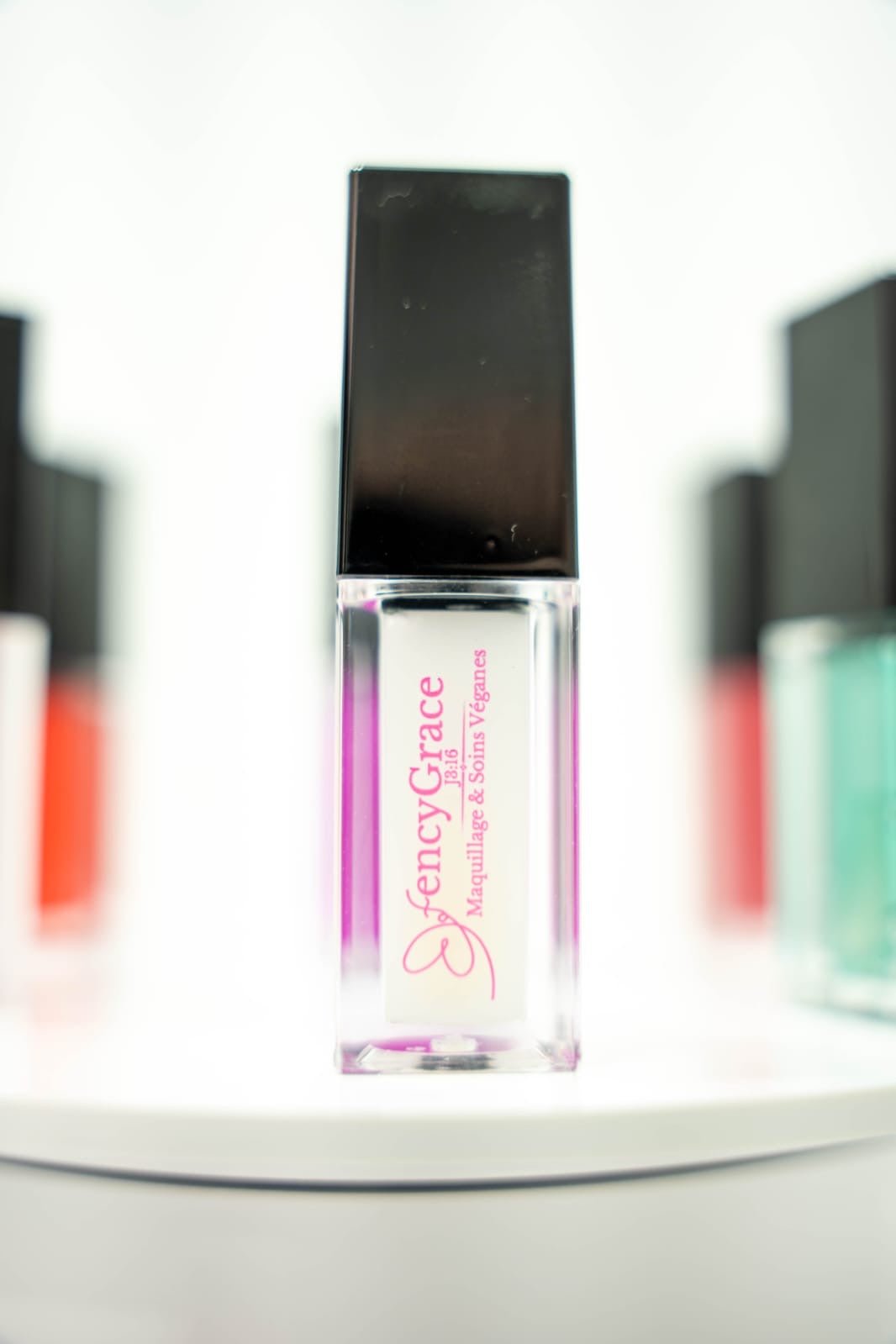 FencyGrace Lip Plumper Gloss Shimmer – Vegan, Hydrating & Shimmering