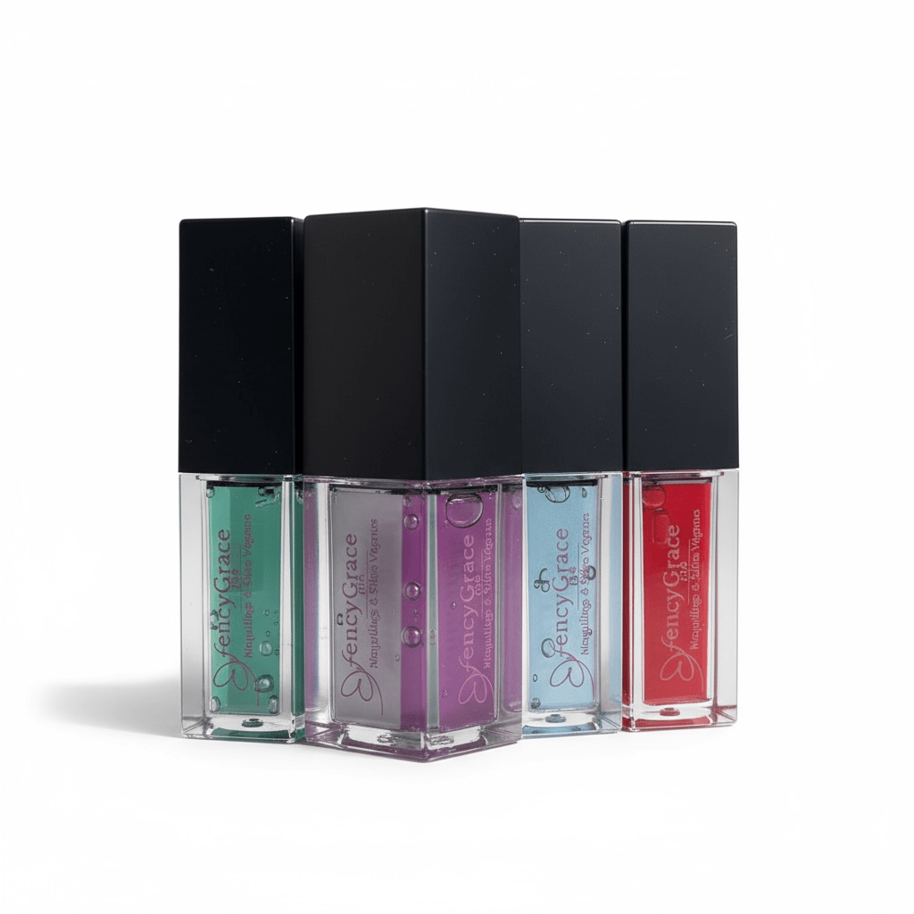 FencyGrace Lip Plumper Gloss Shimmer – Vegan, Hydrating & Shimmering