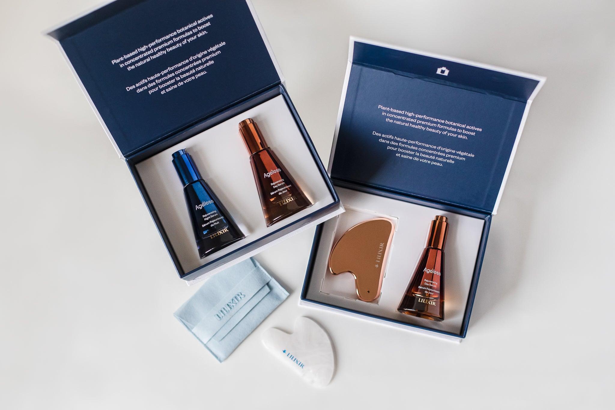 LILIXIR Ageless Serums Gift Set – Day & Night Anti-Aging Plant-Based Skincare