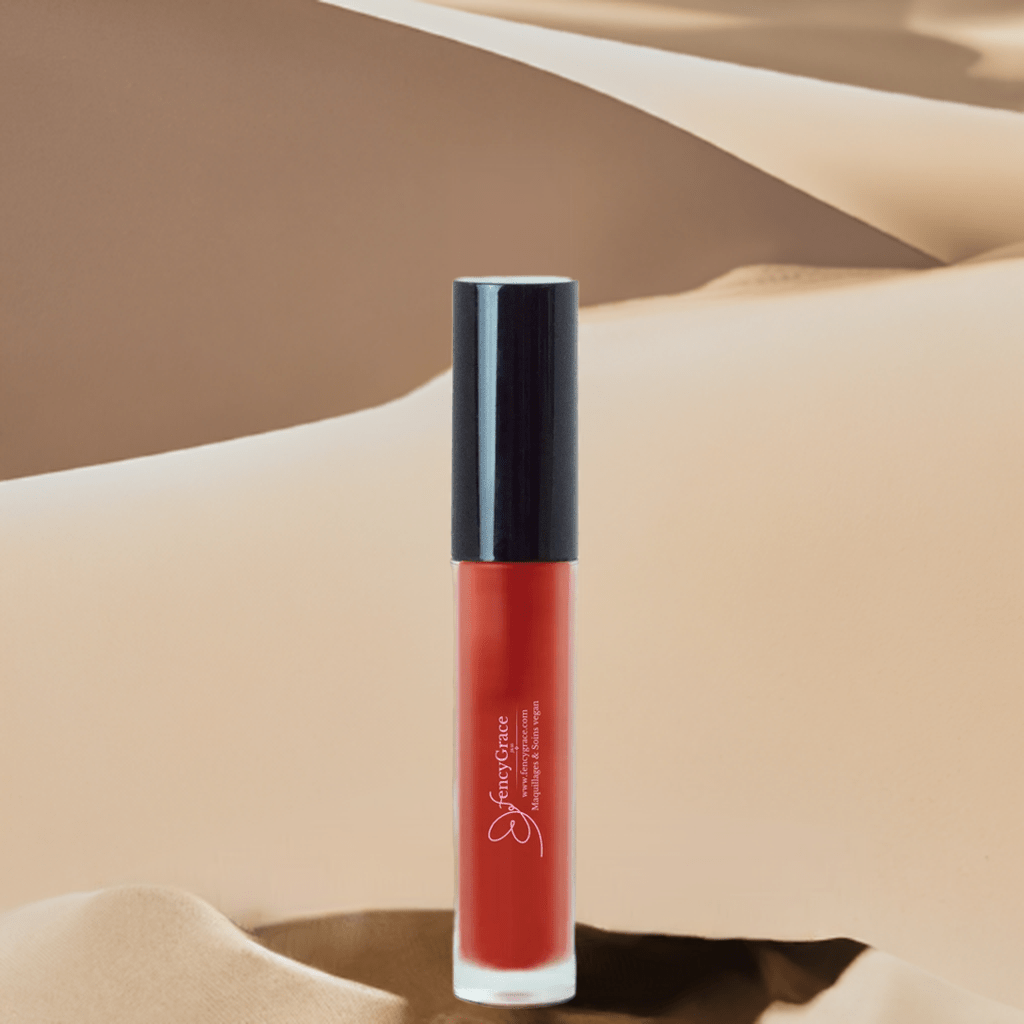 FencyGrace Lip Gloss – Crimson, Intense Shine & Comfortable Wear
