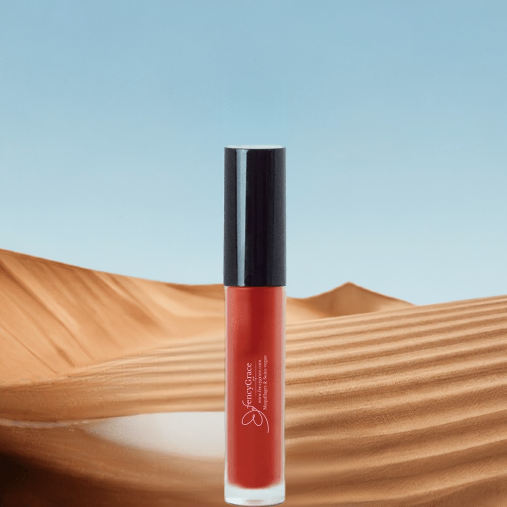 FencyGrace Lip Gloss – Crimson, Intense Shine & Comfortable Wear