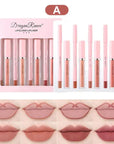 Lip Gloss Lip Liner Pen Set 4Pcs