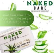 Naked Care ® (2x100g) Aloe Vera Face & Body Bar