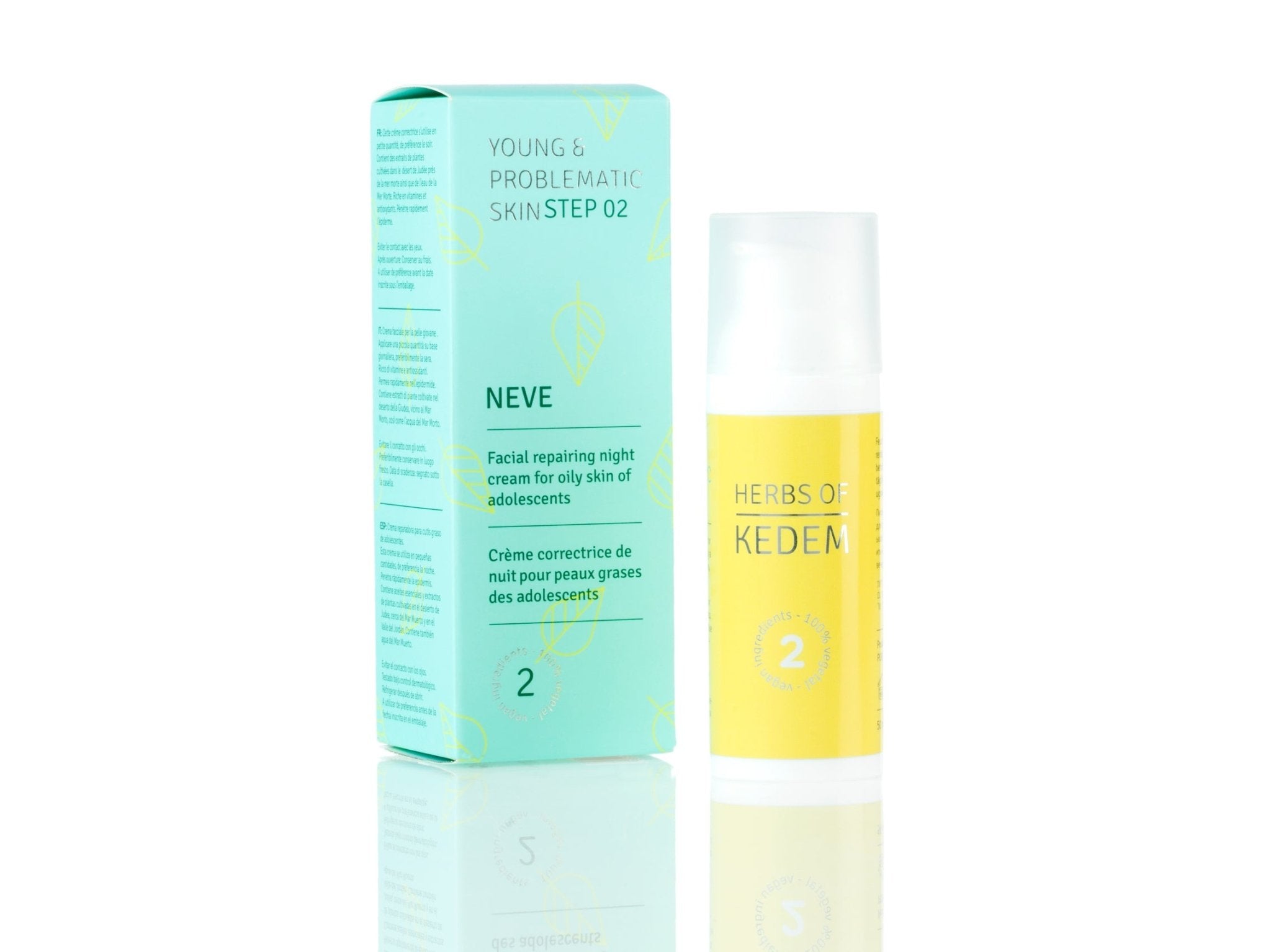 NEVE Cream for Oily & Problematic Skin – Plant-Based Night Treatment