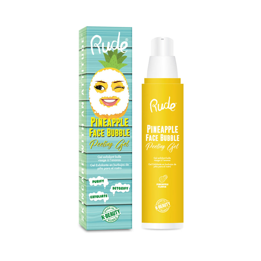 RUDE Pineapple Face Bubble Peeling Gel - Free Shipping