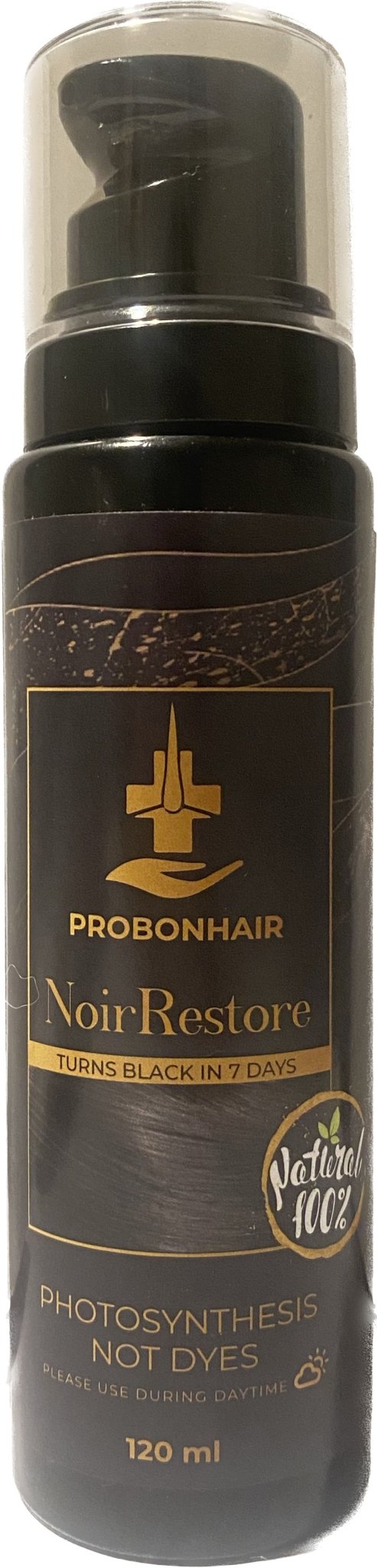 Noir Restore Grey Hair Solution-Turn grey to black just in 7 days! 120ml