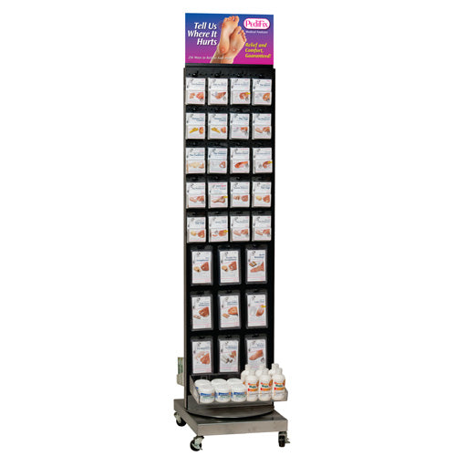 2-Sided Floor Spinner Display – Pre-Stocked
