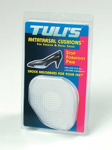 Tuli’s Metatarsal Cushion Pair – Forefoot Pain Relief Pads