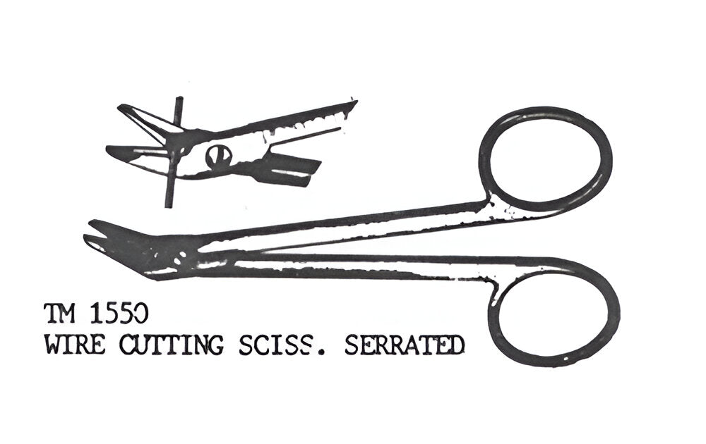 Wire Cutting Scissors 4-3/4" – Precision Wire & Cable Cutting Tool for Crafts & Electronics