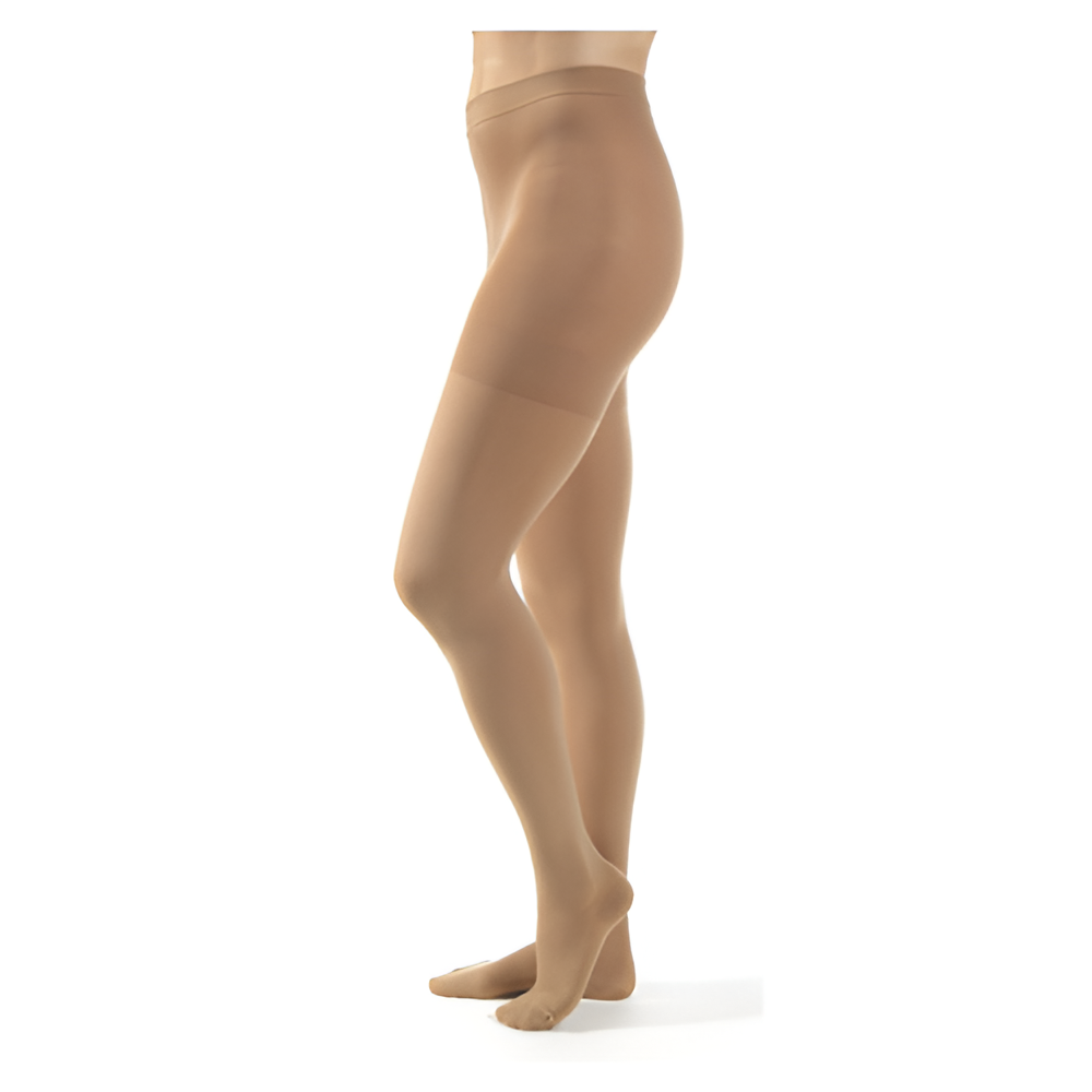Jobst Relief 30-40 mmHg Waist-High Compression Stockings Beige – High Support Circulation Therapy