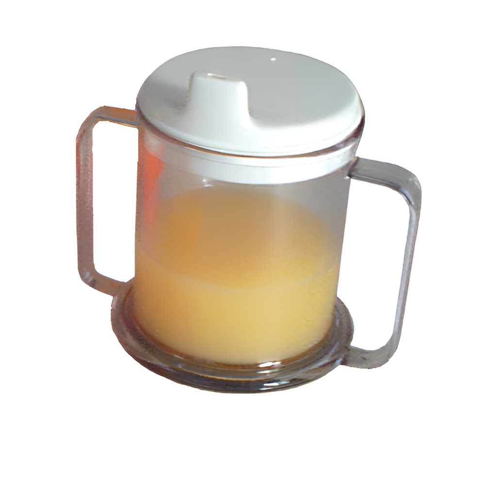 Mug Double-Handed w/Lid – Adaptive Drinking Aid