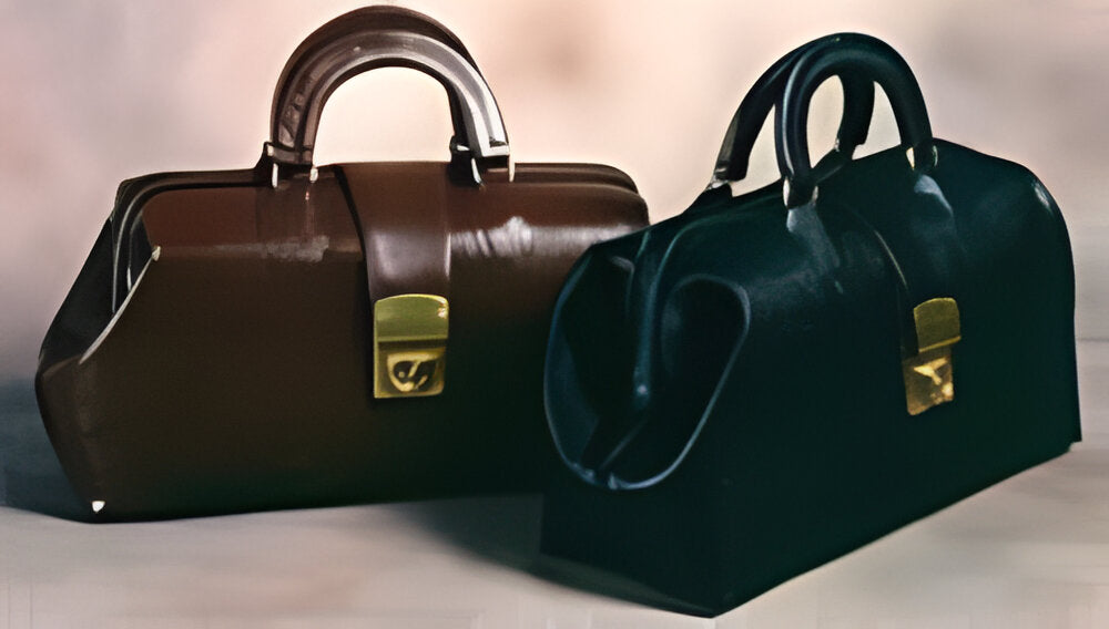 Intern/Student Boston Bag – Premium Leather Professional Carry Bag