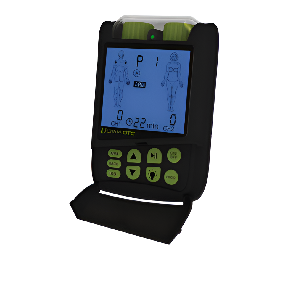 Ultima OTC TENS Device – Portable Pain Relief Unit, Black