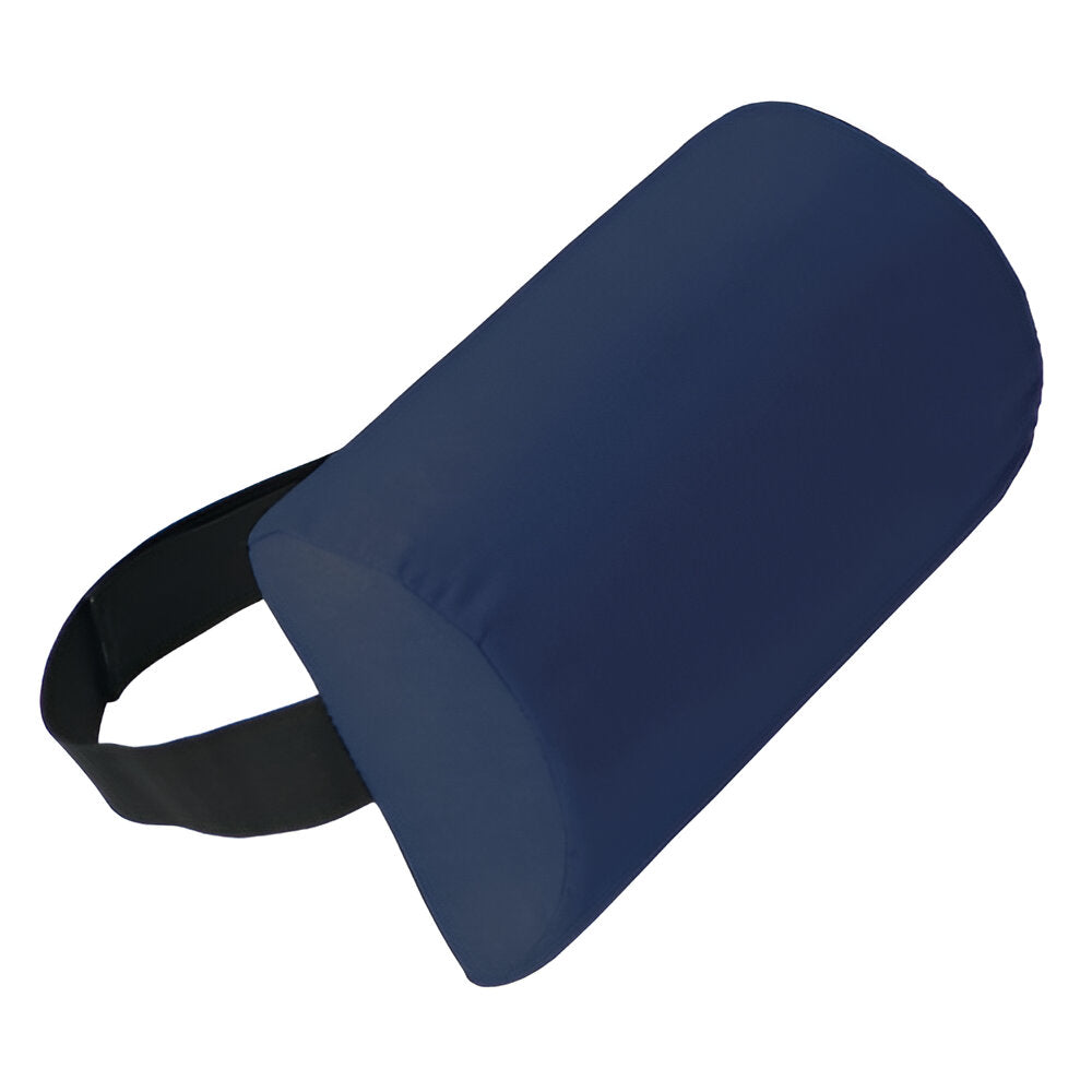 Lumbar Roll Half w/ Strap – 7" x 11" Navy
