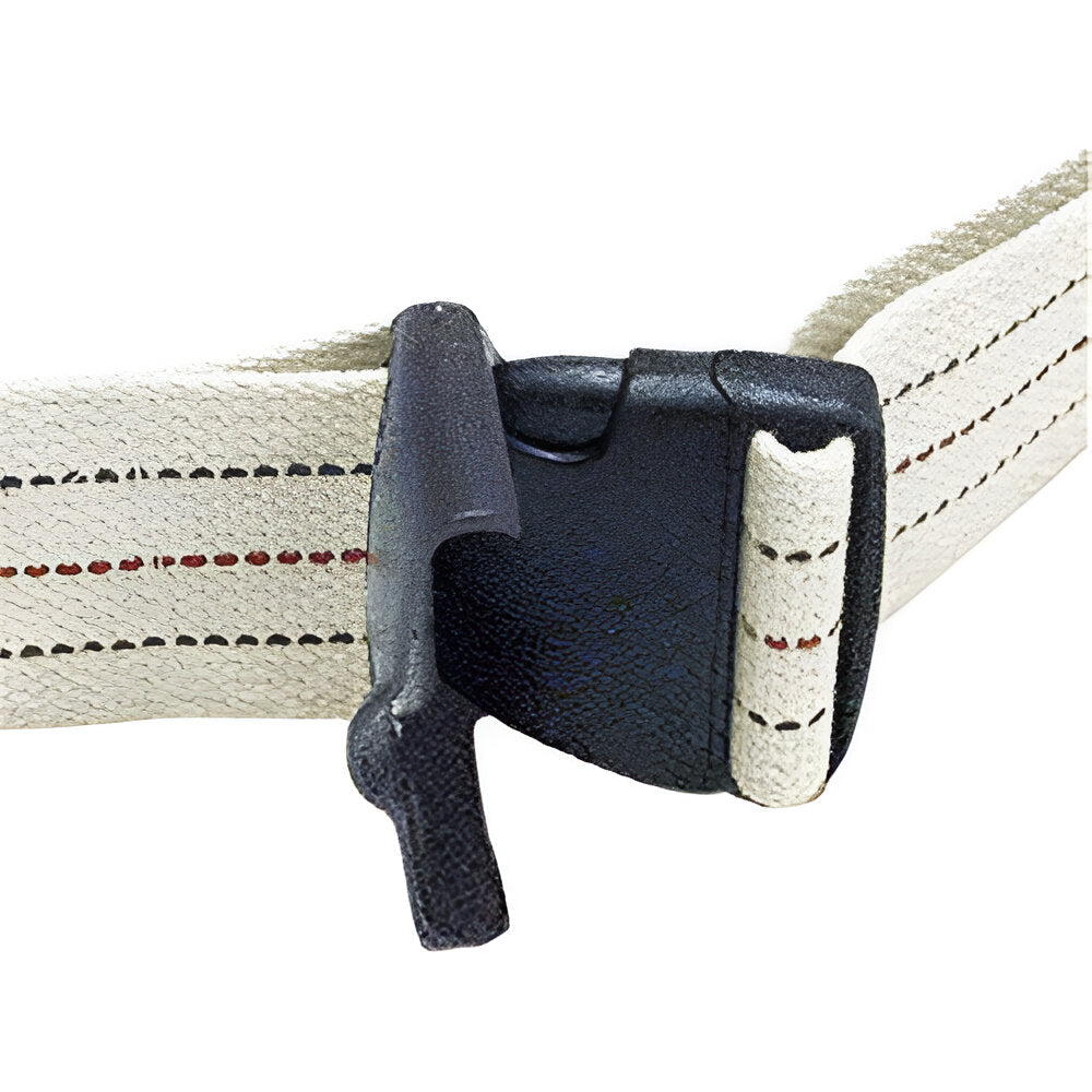 Gait Belt with Safety Release – Striped, Adjustable for Secure Patient Assistance