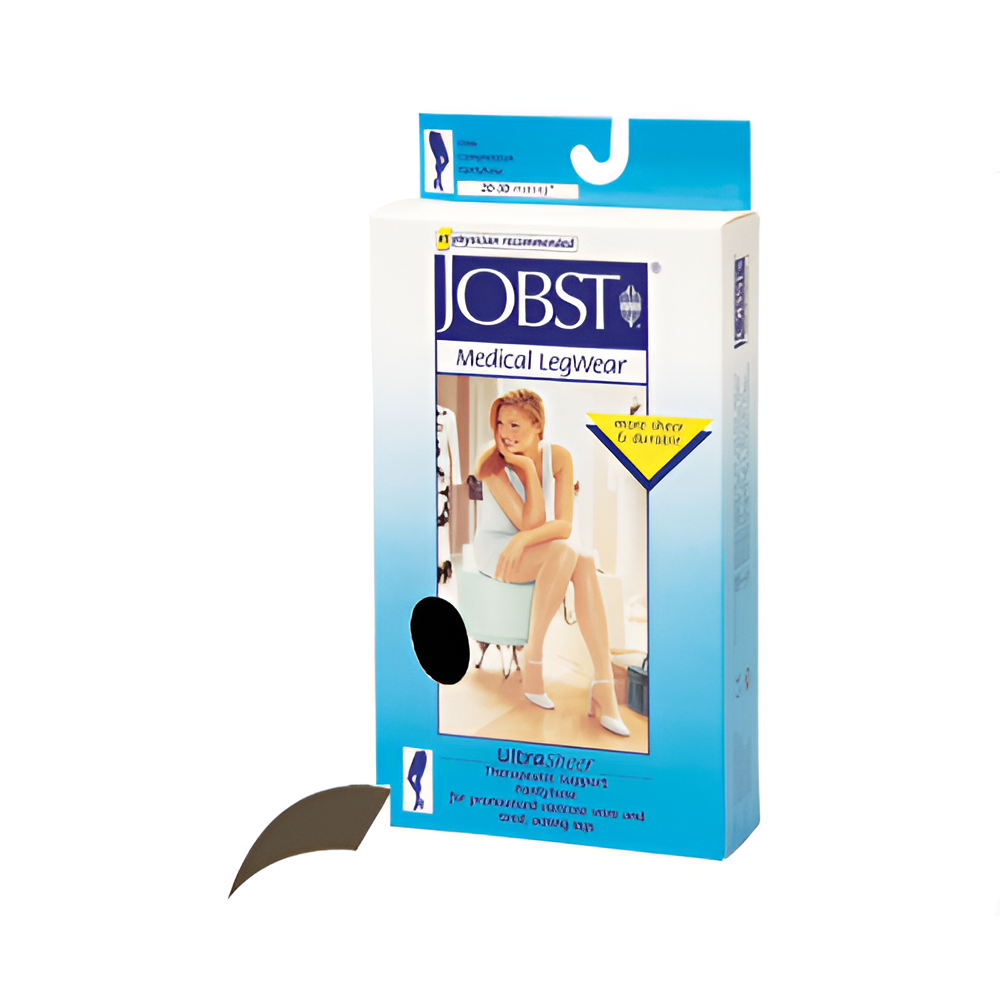 Jobst Ultrasheer 20-30 mmHg Pantyhose – Firm Compression Hosiery for Full Leg Support