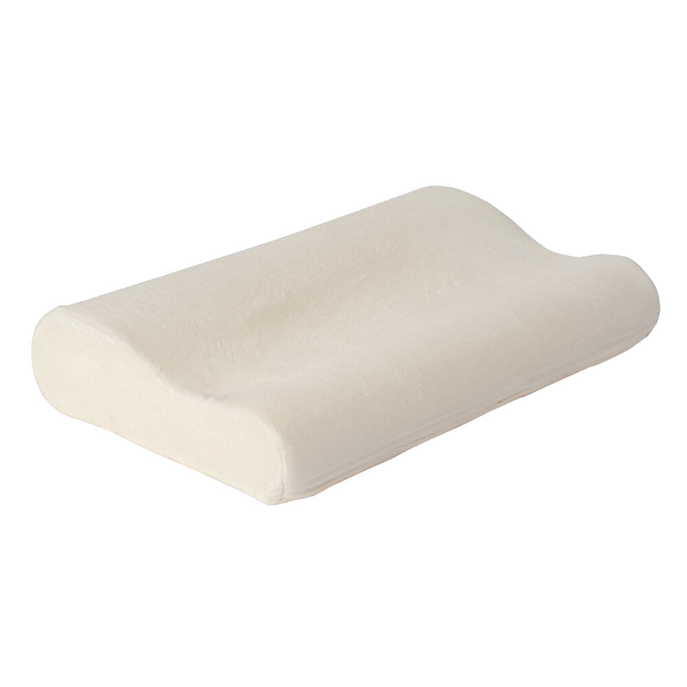 Alex Ortho Memory Pillow 20 x 12 x 4"-3" – Cream Color