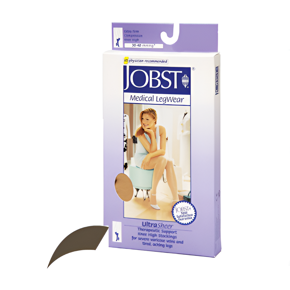 Jobst Ultrasheer 30-40 mmHg Thigh Hi Espresso – Firm Compression Stockings
