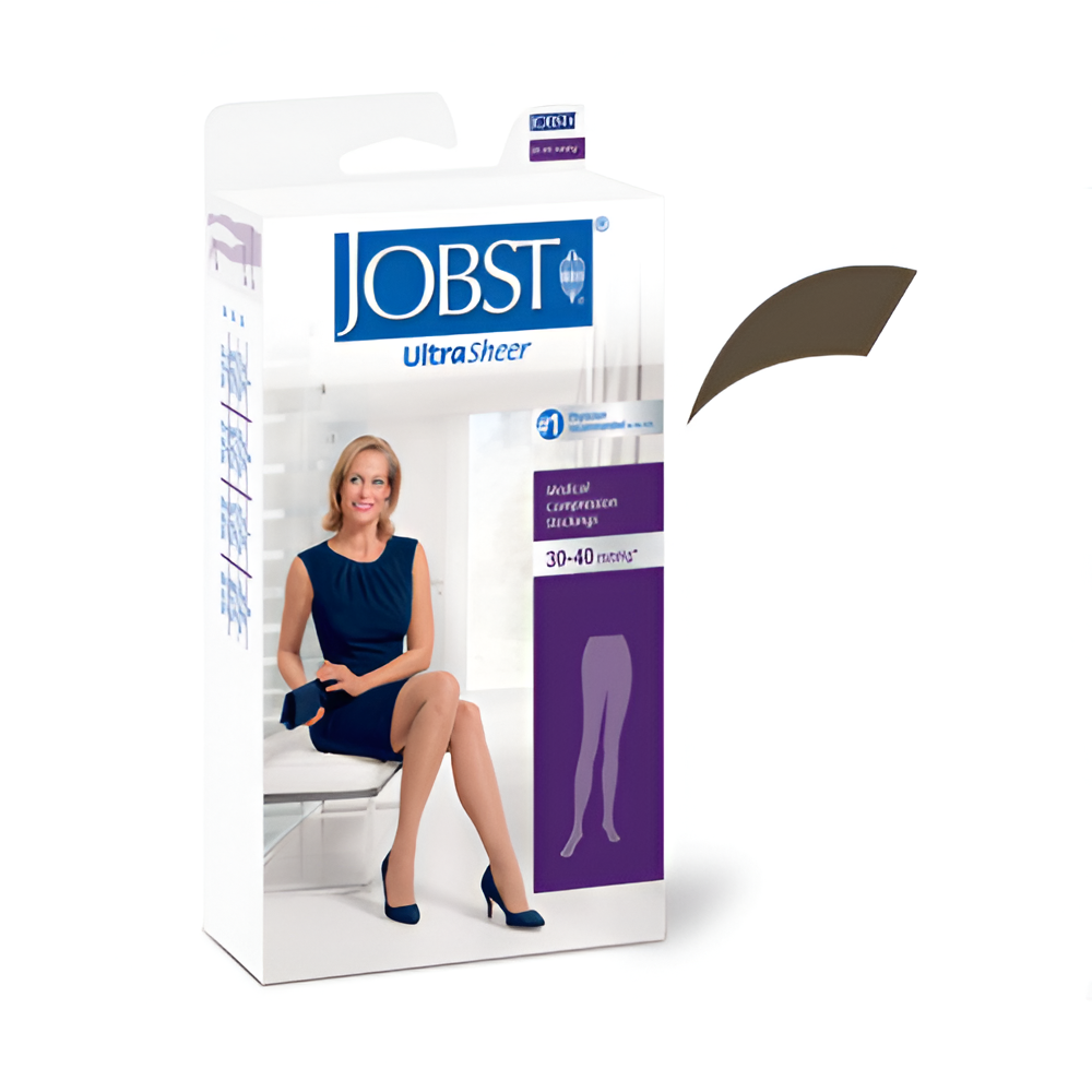 Jobst Ultrasheer 30-40 mmHg Pantyhose Anthracite – Firm Compression Hosiery