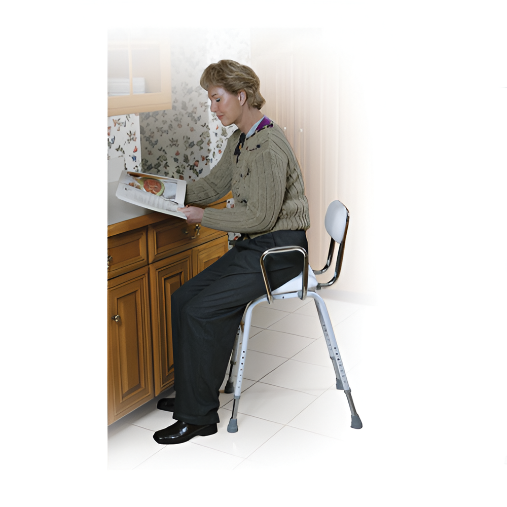 Kitchen All-Purpose Stool with Adjustable Arms – Ergonomic & Versatile