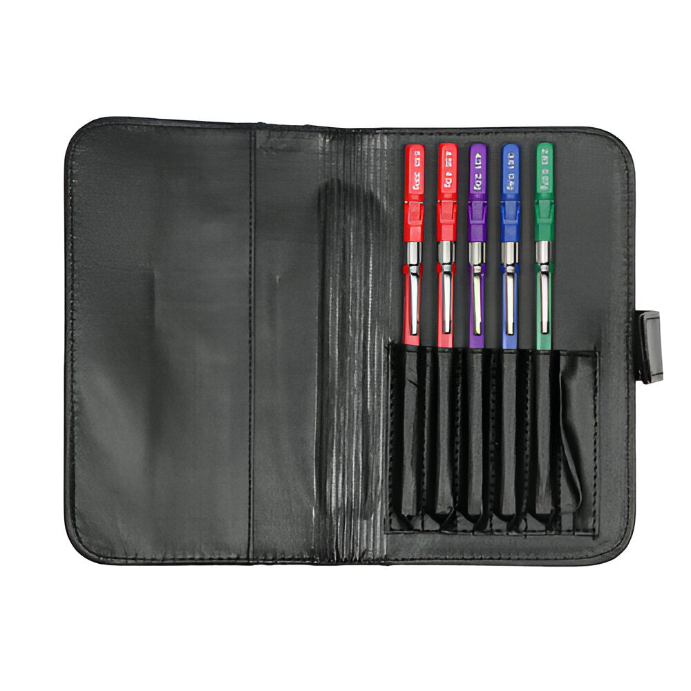Baseline Fold-Up Monofilament Evaluator Hand Set of 5 with Case – Sensory Testing