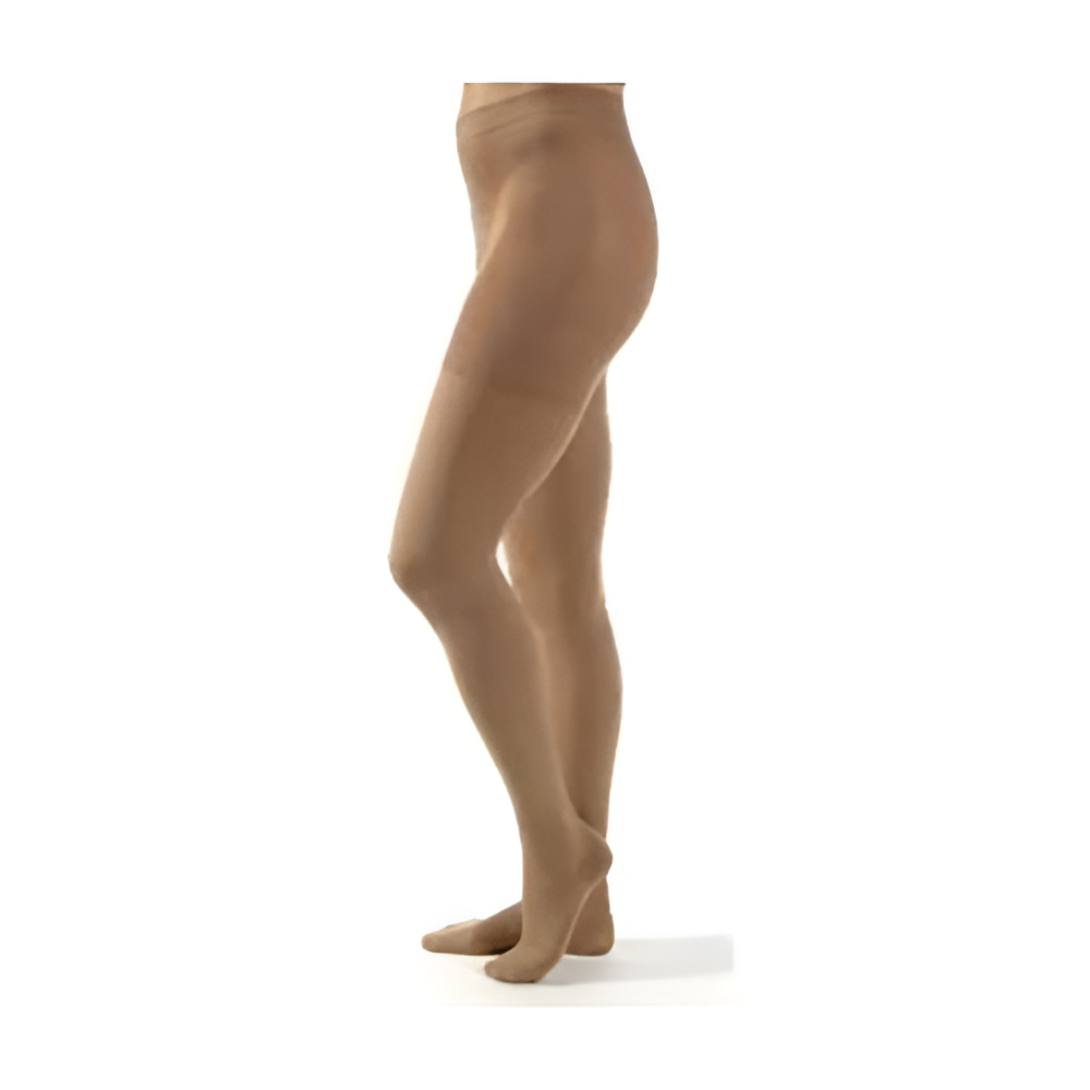 Jobst Relief 20-30 mmHg Waist-High Open-Toe Compression Stockings Beige – Circulation Support