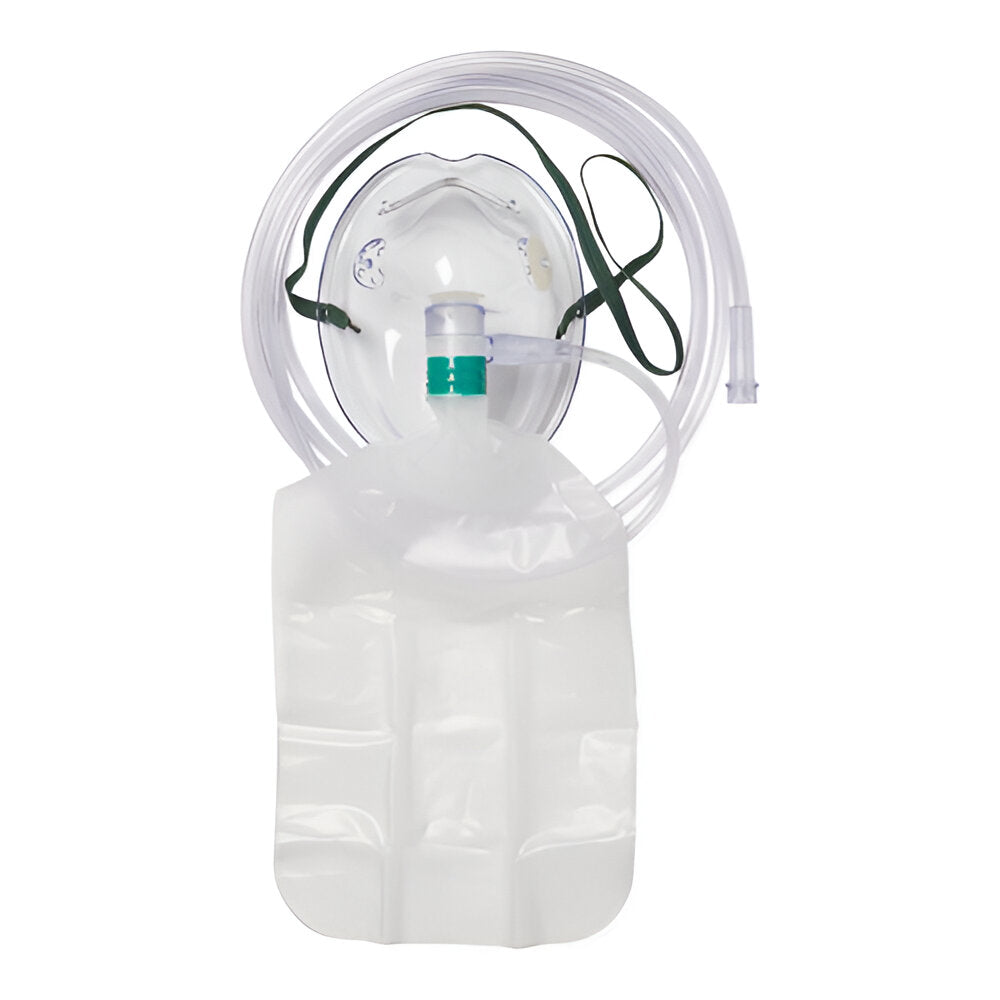 Adult Oxygen Mask High Concentration Non-Rebreathing – Medical Oxygen Therapy Mask