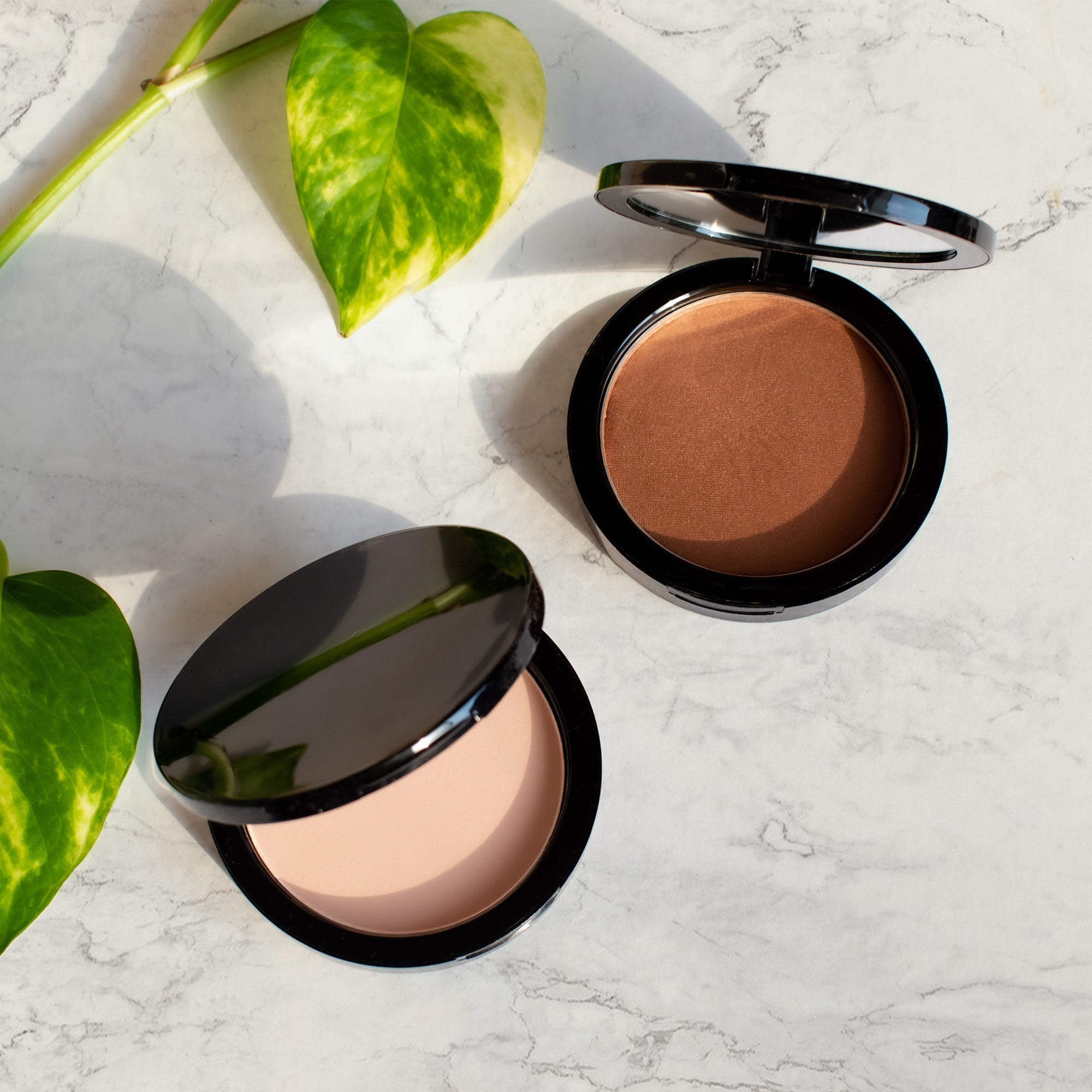 FencyGrace Compact Powder Foundation – Vegan, Adjustable Coverage & Matte Finish – Anne 133