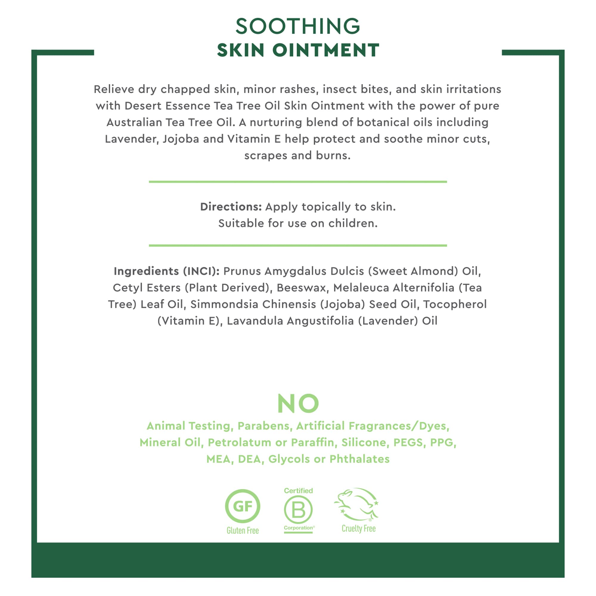 Desert Essence - Tea Tree Oil Skin Ointment (30ml 12)