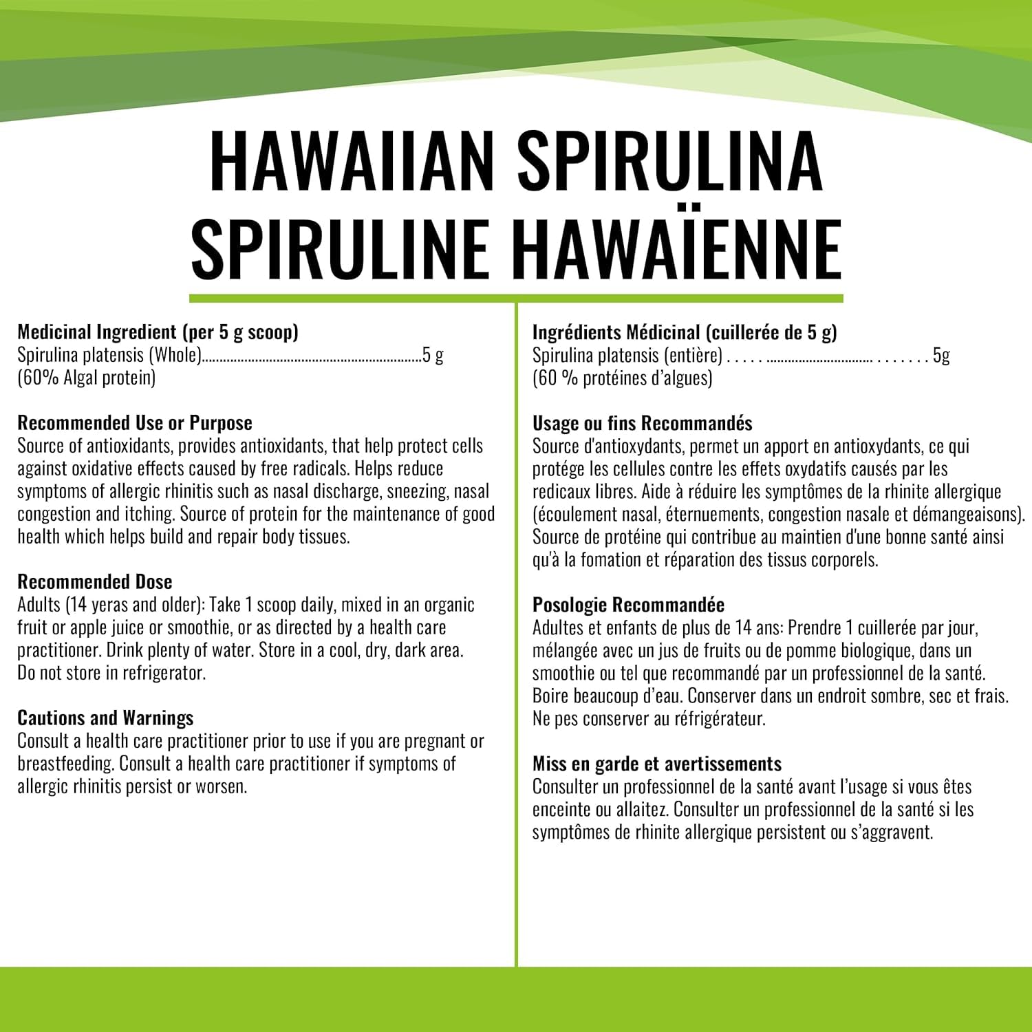 Gandalf - Hawaiian Spirulina, 150g powder - Gandalf