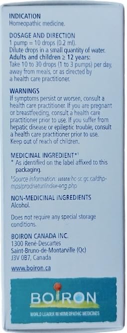 Boiron Cantharis 30CH Liquid 30ml (80ct 50)