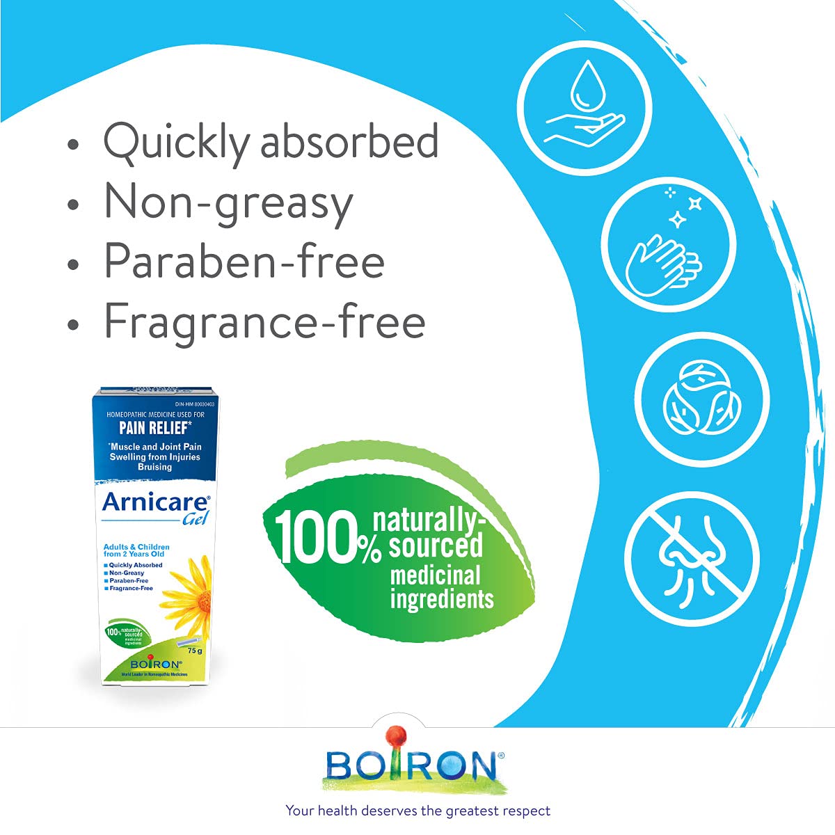 Boiron - Arnicare Gel Muscle And Joint Pain (75g 48)
