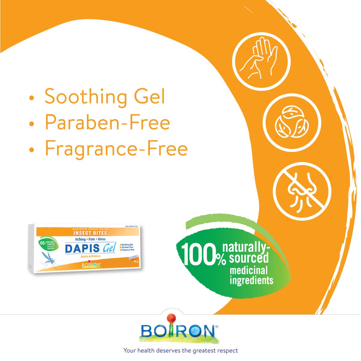 Boiron - Dapis Gel Paraben Free (40g 48)